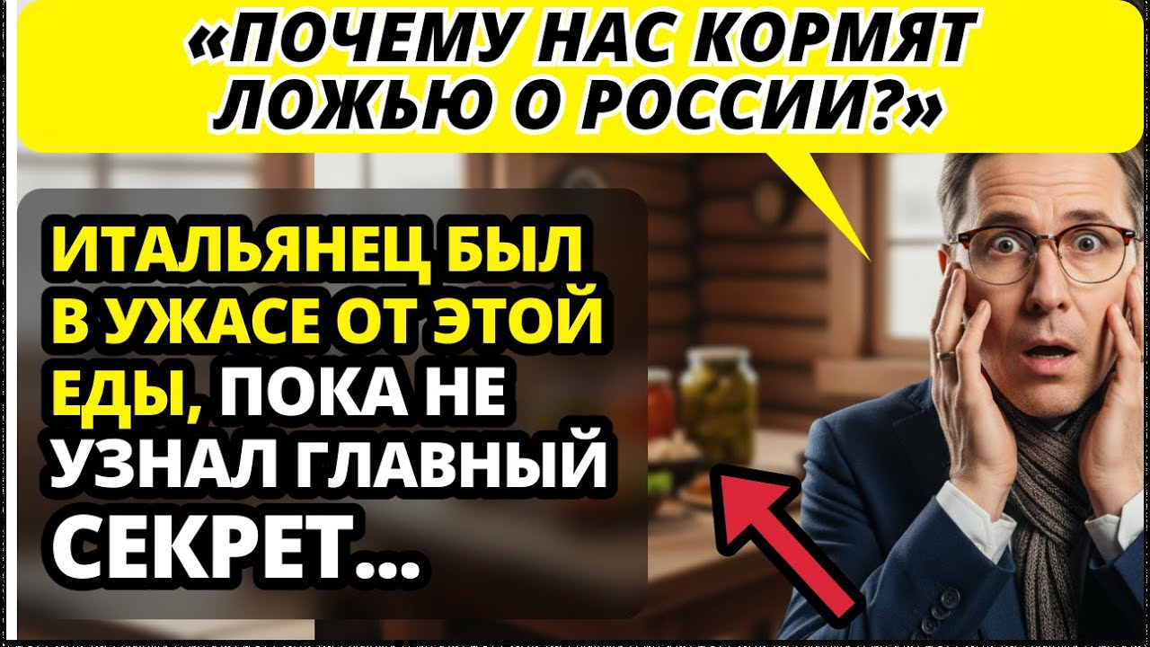 Итальянский технолог: “Думал, это еда для бедных, а ОКАЗАЛОСЬ — сокровище!”