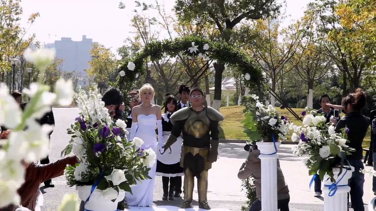 cosplay wedding