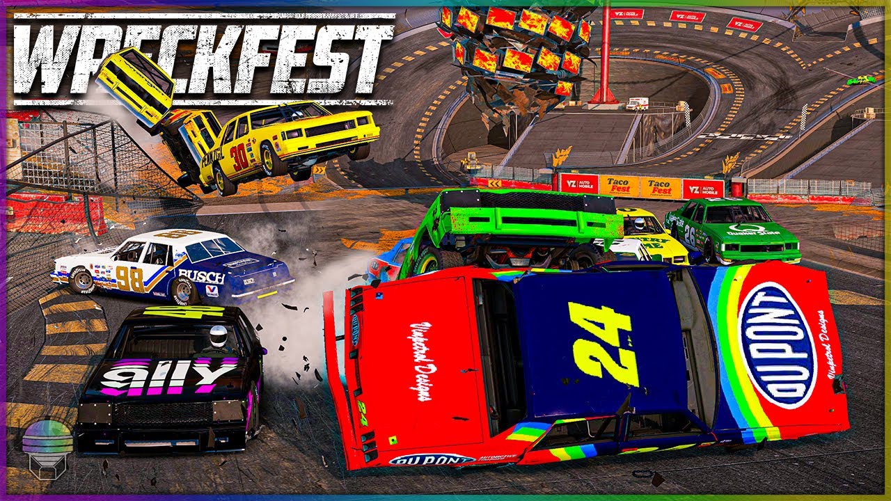 NASCAR WRECKNADO RUCUS! | Wreckfest