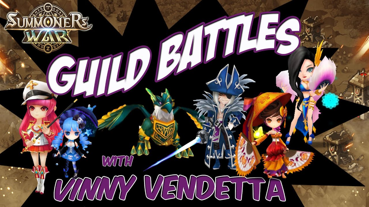 Summoners War: GG Guild Battles with Vinny Vendetta