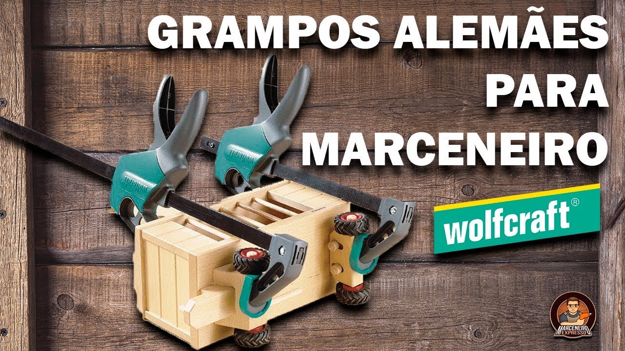 COMO USAR O GRAMPO PARA MARCENEIRO MONOMANUAL | WOLFCRAFT