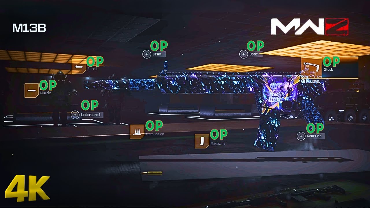 Solo All Bosses W/ The M13B (Best Class Setup) MW3 Zombies (SEASON 2)