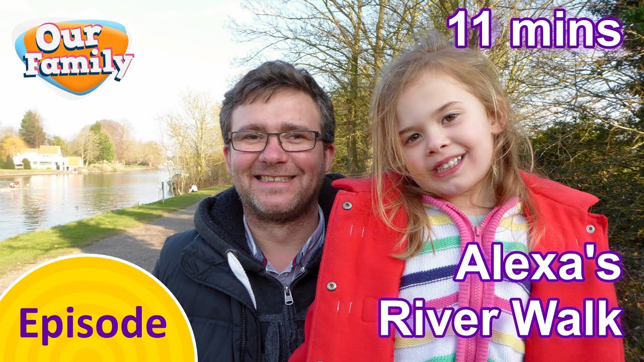 Alexa's River Walk | OUR FAMILY FULL EPISODES | CBEEBIES