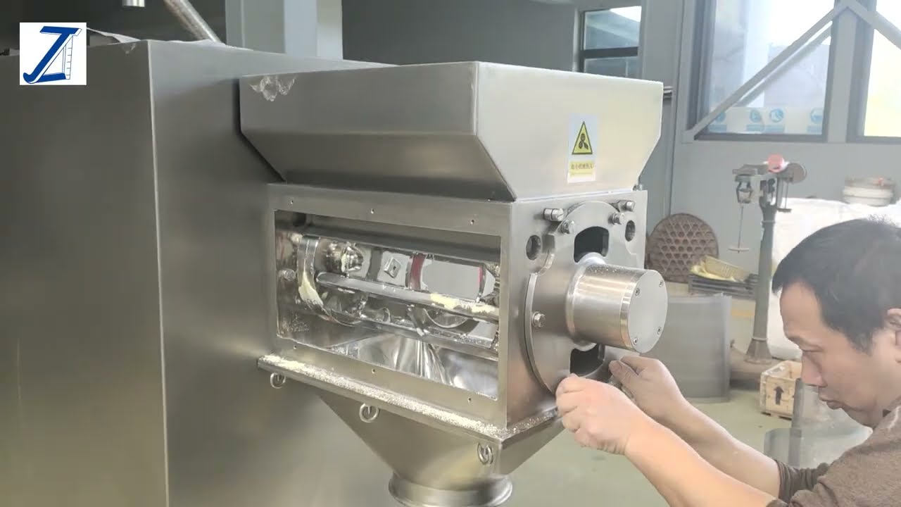 How to clean the granulating part of YK seires oscillating granulator?