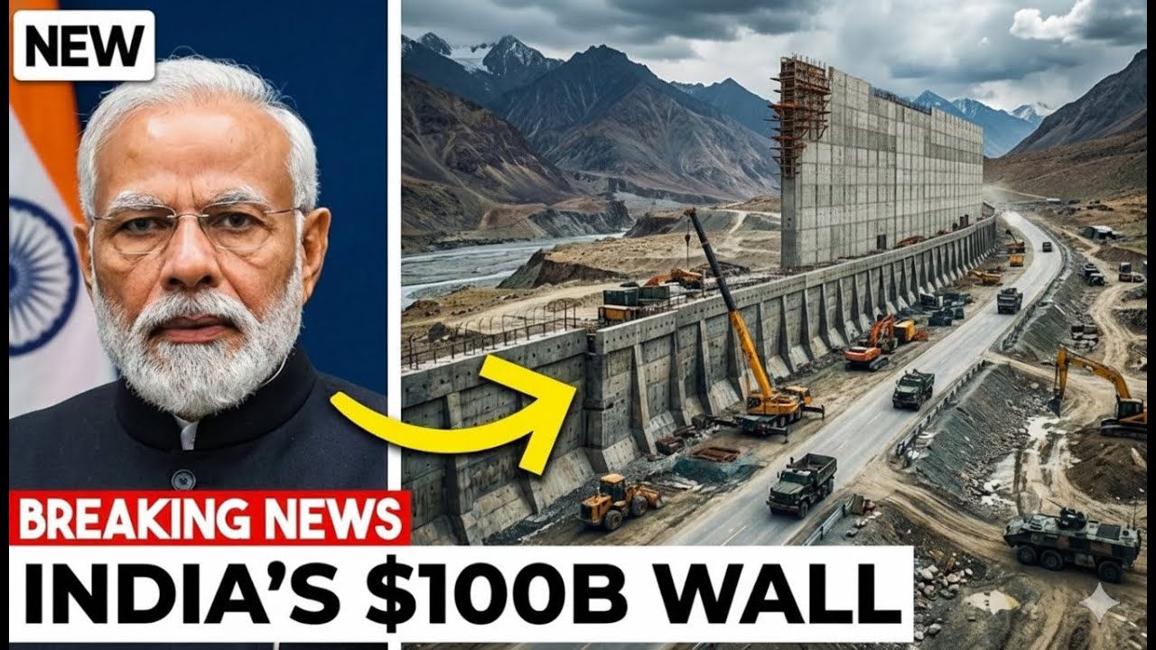 India's $100 Billion Border Project That Could Trigger World War 3
