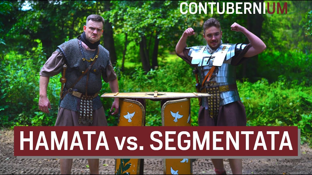 Legionary Armor - Chainmail vs Plate AKA Lorica - Hamata vs Segmentata