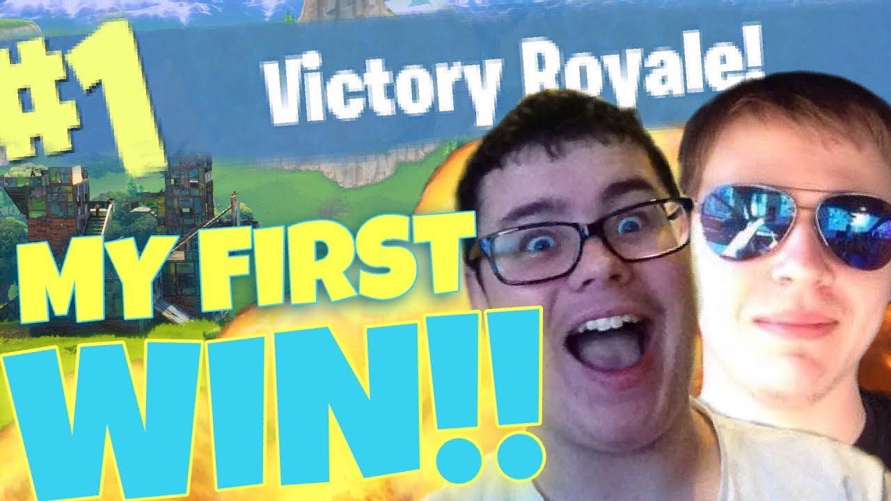 MY FIRST WIN ON FORTNITE BATTLE ROYALE WITH MAJERECARN(#1 VICTORY ROYALE!!!)