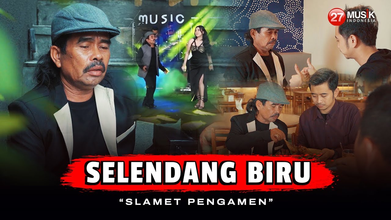 SELENDANG BIRU - SLAMET PENGAMEN | Perjalanan Pak Slamet Menuju Panggung Simpatik Music