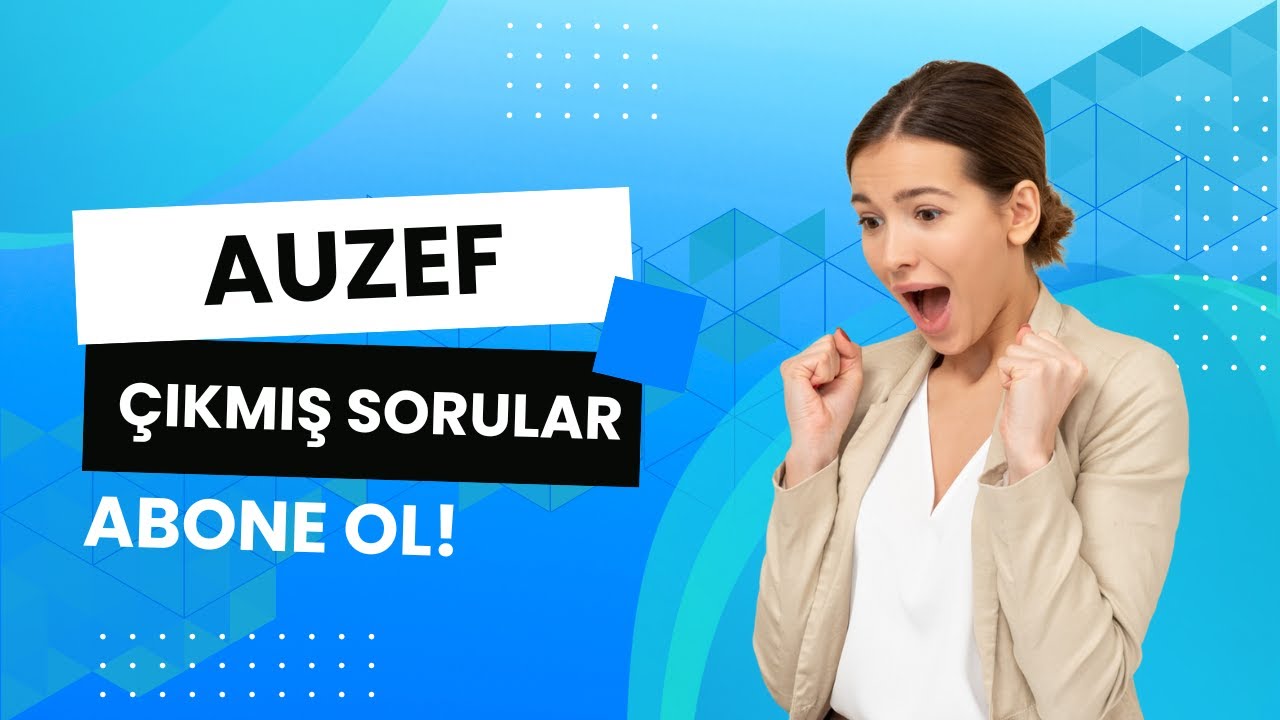 AHLAKİ GELİŞİM VE DEĞERLER EĞİTİMİ - Ünite sonu ve çıkmış sorulardan karma soru çözümleri