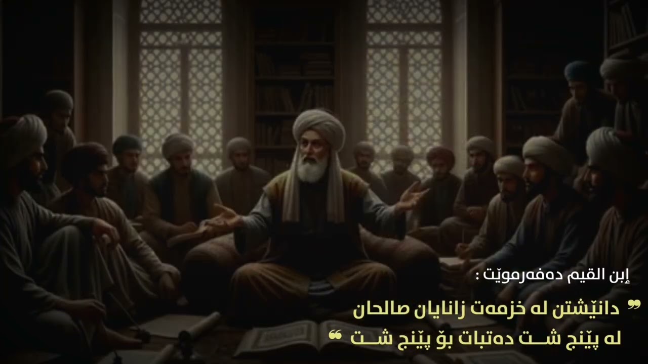 دانیشتن لەخزمەت زانایان لە پێنج شت دەتبـات بۆ پێنج شت 