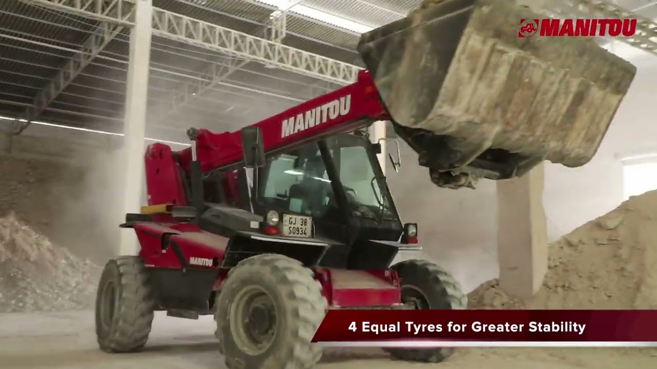 Manitou Telehandler for Ceramic Industry