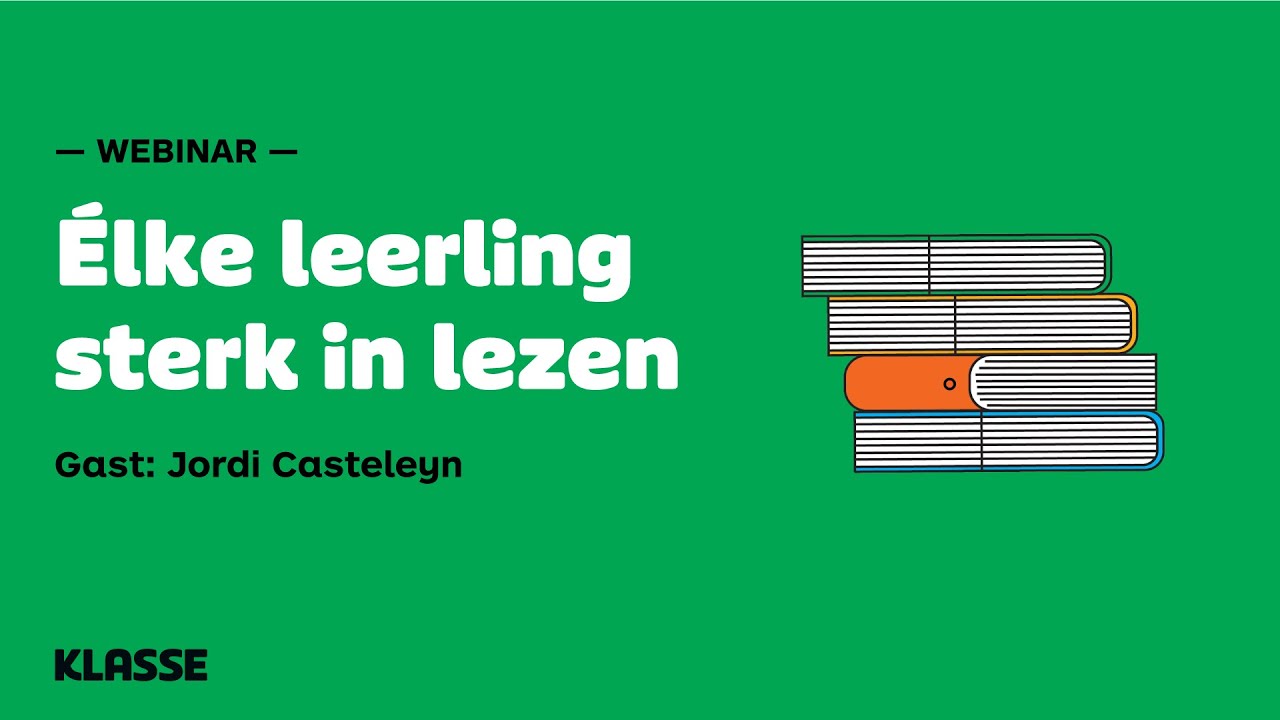 Webinar effectief leesonderwijs: Elke leerling sterk in lezen