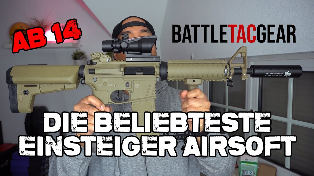 Die beste Einsteiger Airsoft ab 14 | BTG Custom CQBR