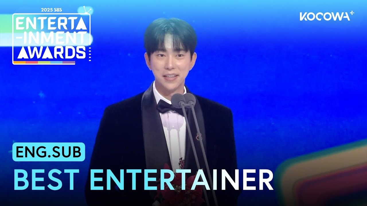 Yoon Hyun Min Wins Best Entertainer | 2025 SBS Entertainment Awards | KOCOWA+