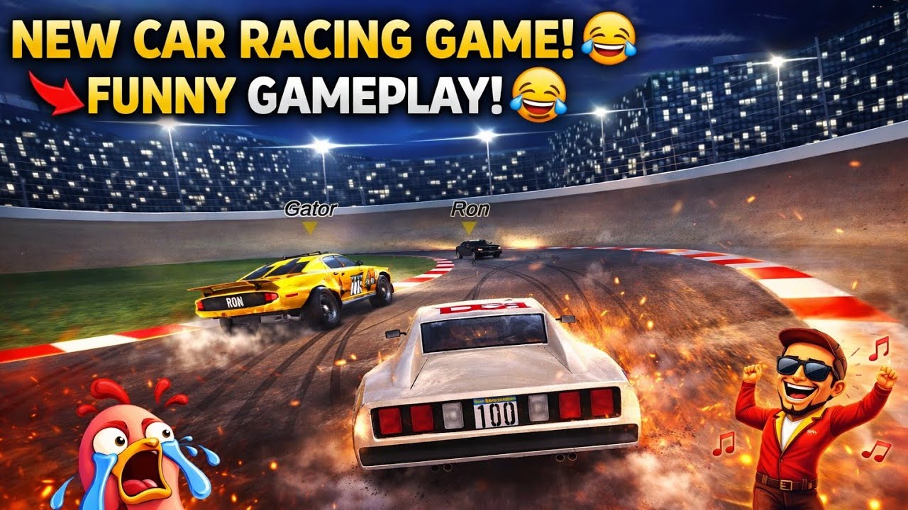 Insane Funny Car Crash 😂 | Demolition Derby 2 | Super Car Driving | Android Games