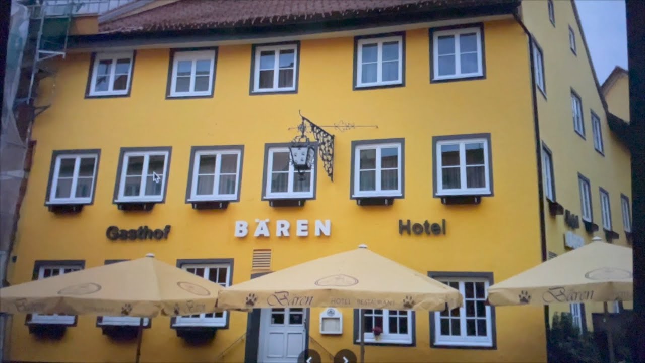100% open and honest report on stay in hotel Bären in Isny in Germany
