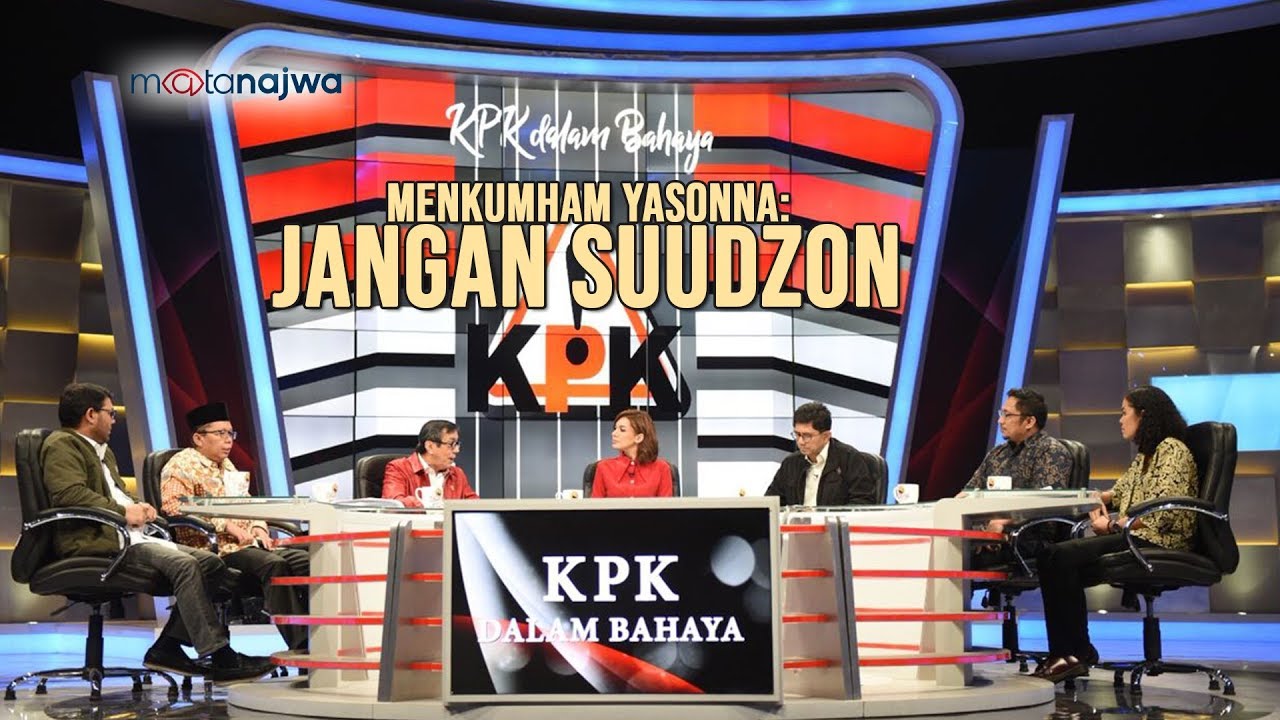 Mata Najwa Part 1 - KPK Dalam Bahaya: Menkumham Yasonna: Jangan Suudzon