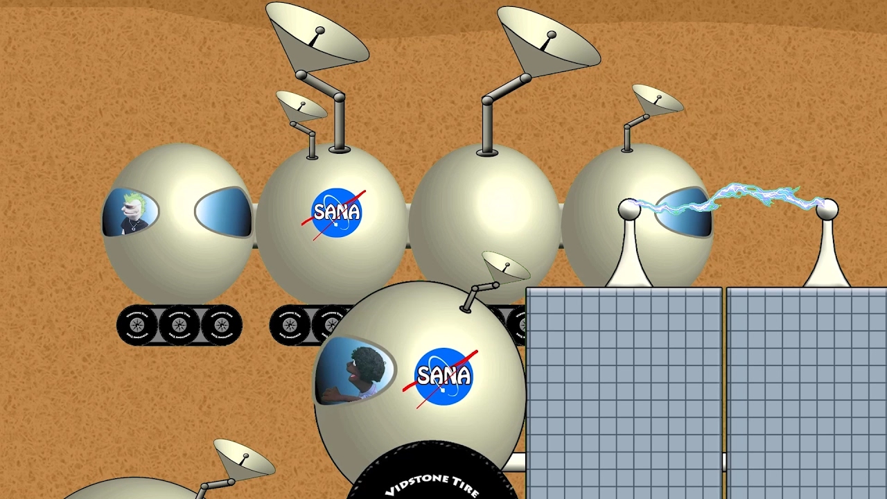 Mars Colony Clickton Station - Meet The Astronauts