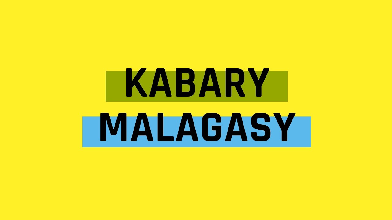 KABARY MALAGASY - FIALANTSINY  ( Nouveautés gasy )
