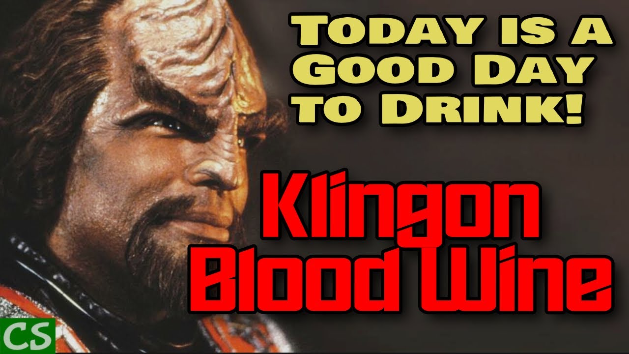 What Does Klingon Blood Wine Taste Like? (tasting our Klingon Blood Wine)