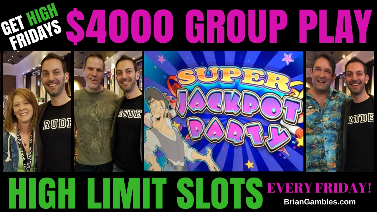 $4,000 High Limit Group Pull ✦ 20 Person Group for GET HIGH FRIDAYS ✦ EVERY FRIDAY at MGM Las Vegas