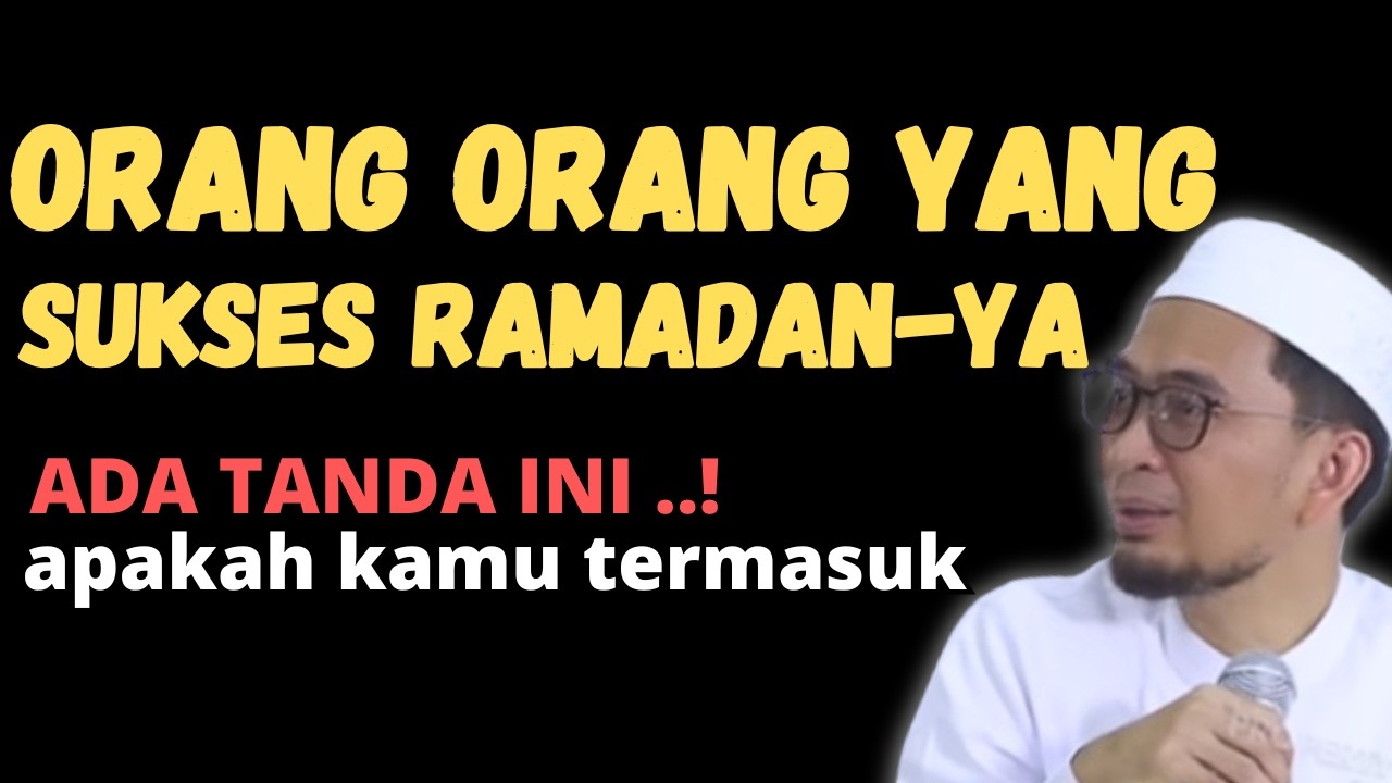 KALAU ADA 5 TANDA INI SETELAH RAMADAN… PUASAMU DITERIMA ALLAH!
