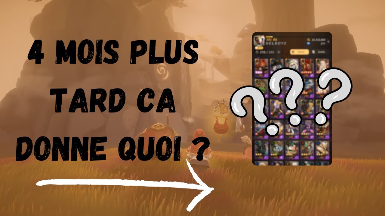 Souls - MON COMPTE APRÈS 4 MOIS DE JEU ET SEULEMENT 25 EUROS !