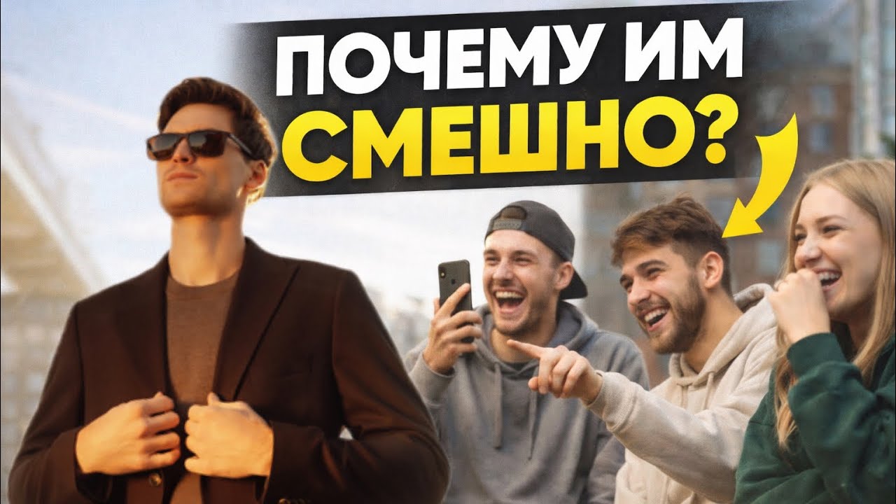 Почему смеются над стильными ?