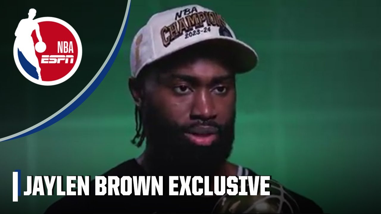 Jaylen Brown describes his journey through adversity to becoming Finals MVP | NBA on ESPN