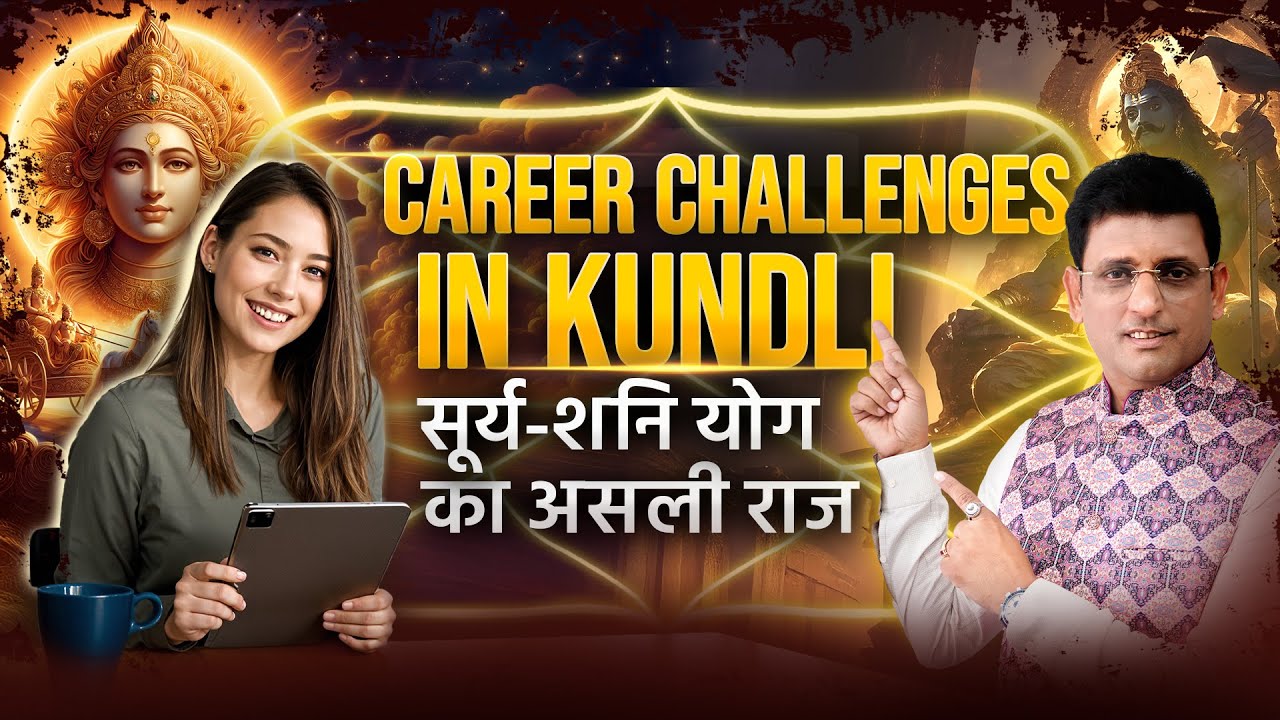 Career Challenges in Kundli: Surya-Shani Yoga Ka Asli Raaz | Acharya Ganesh   #careerchallenges
