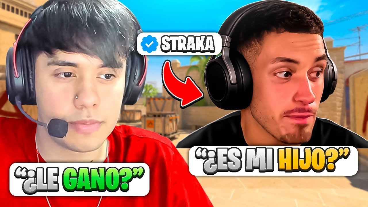 ASI ES COMO LO SACO A PASEAR A MI BEBA(STRAKA) en FACEIT💀