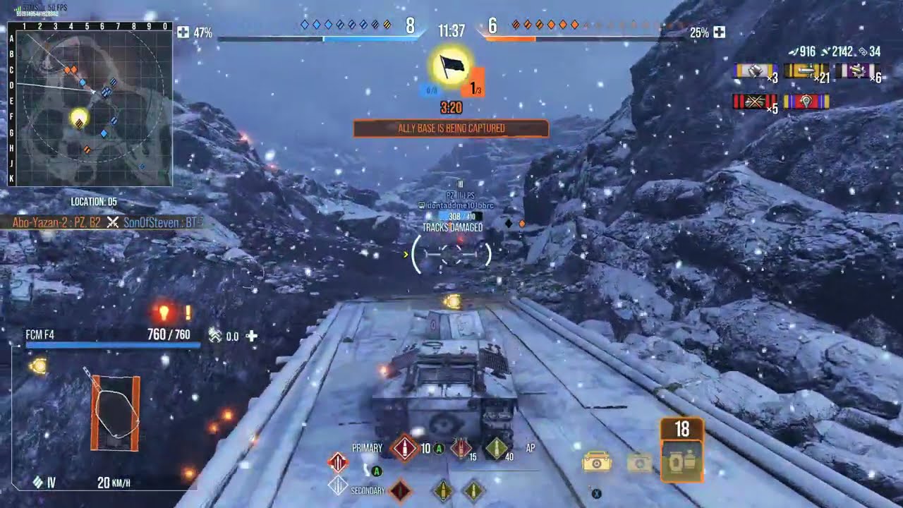 World Of Tanks Console FCM F4 10 Kills
