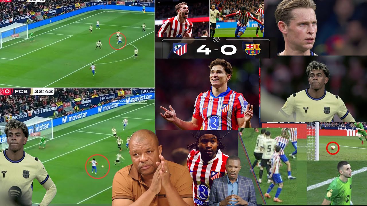 Rudy sou gwo imilyasyon sa Barcelone pran jodia 4-0 devan AT Madrid/ Lamine Yamal pat bon menm