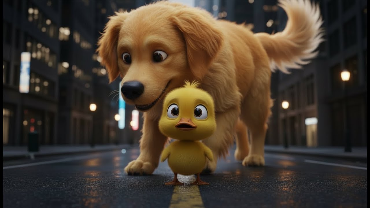 The Lost Little Duckling in the City 🦆