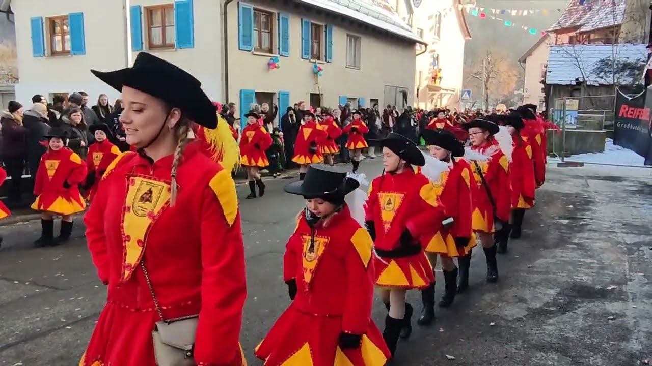 40. Alb - Lauchert - Ringtreffen 2024, 7 Teil. #Veringenstadt  #narren  #deutschland  #fasnet
