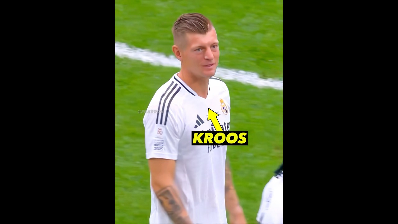 Toni Kroos Last Free Kick 💔