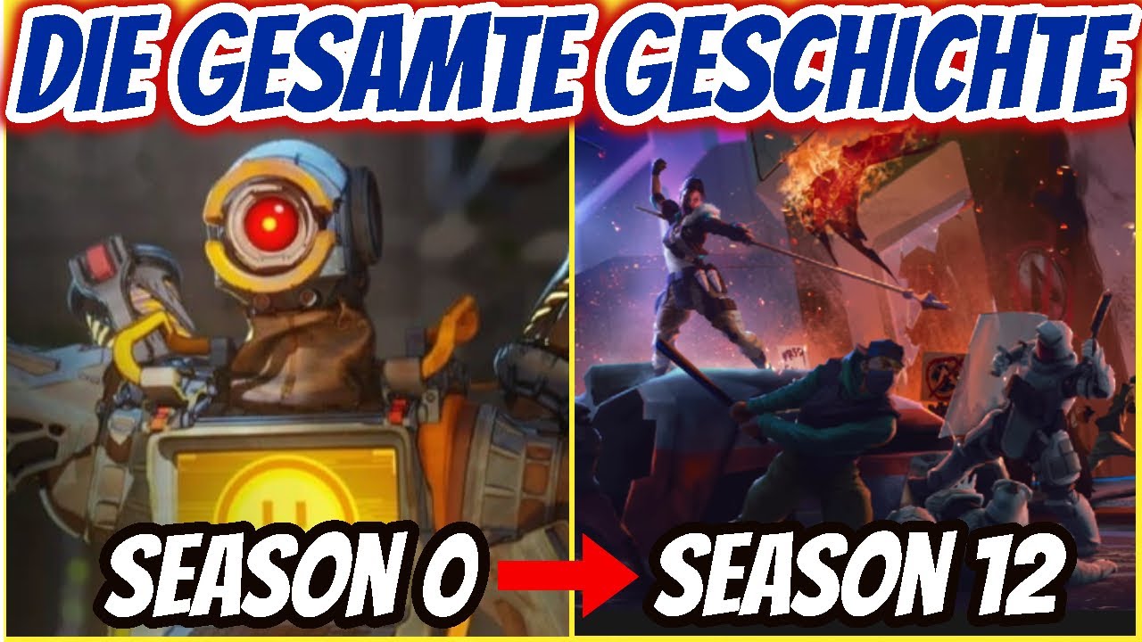 DIE GESAMTE GESCHICHTE VON APEX LEGENDS (Season 0 - Season 12)
