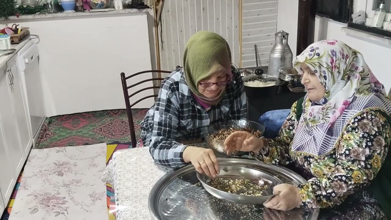 TERMELİ KOMŞUMUN CEVİZLİ HELVA TARİFİ