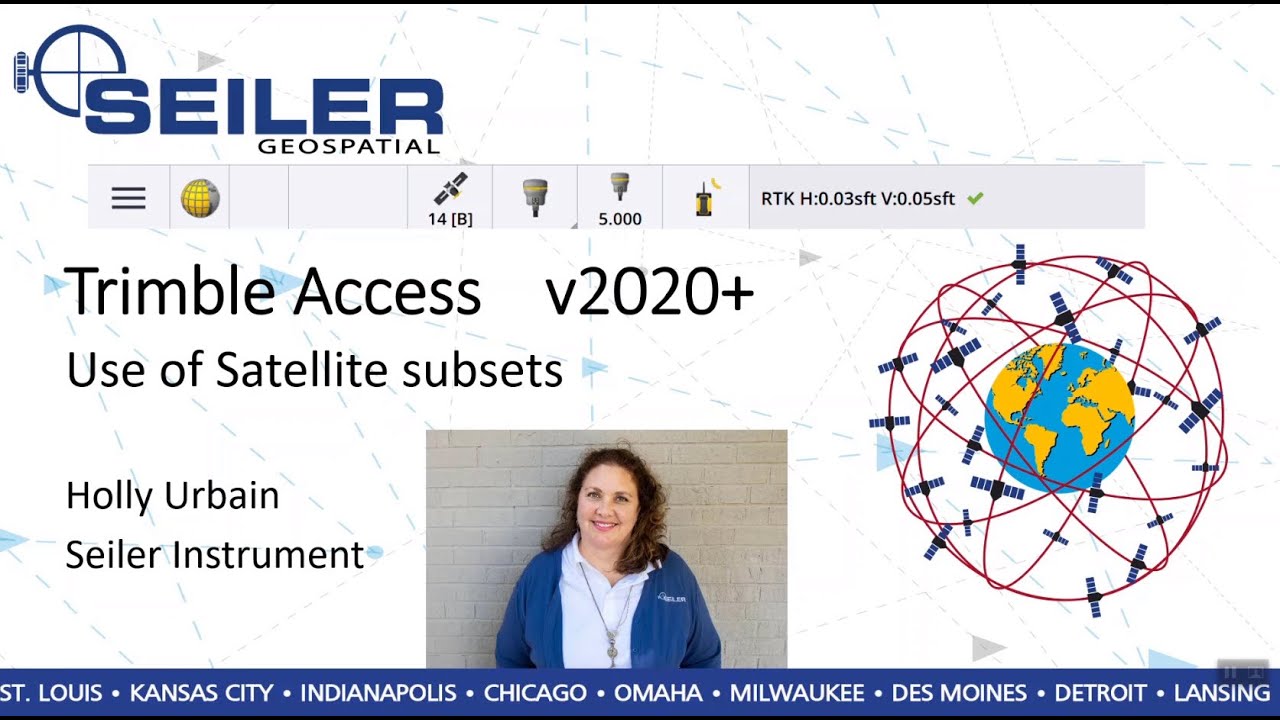 Trimble Access v2020: Satellite Subsets