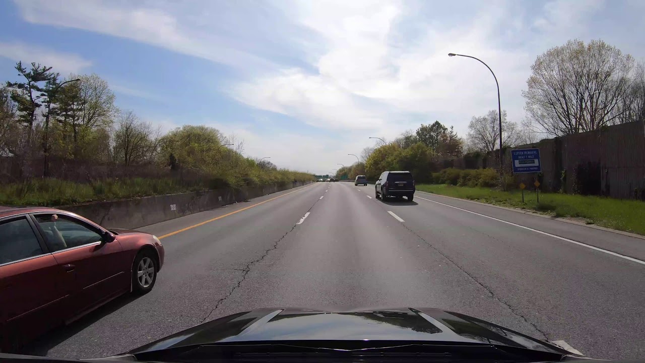 ⁴ᴷ⁶⁰ Driving from Melville, Suffolk, LI to Astoria, Queens via Northern State Pkwy (April 25, 2020)