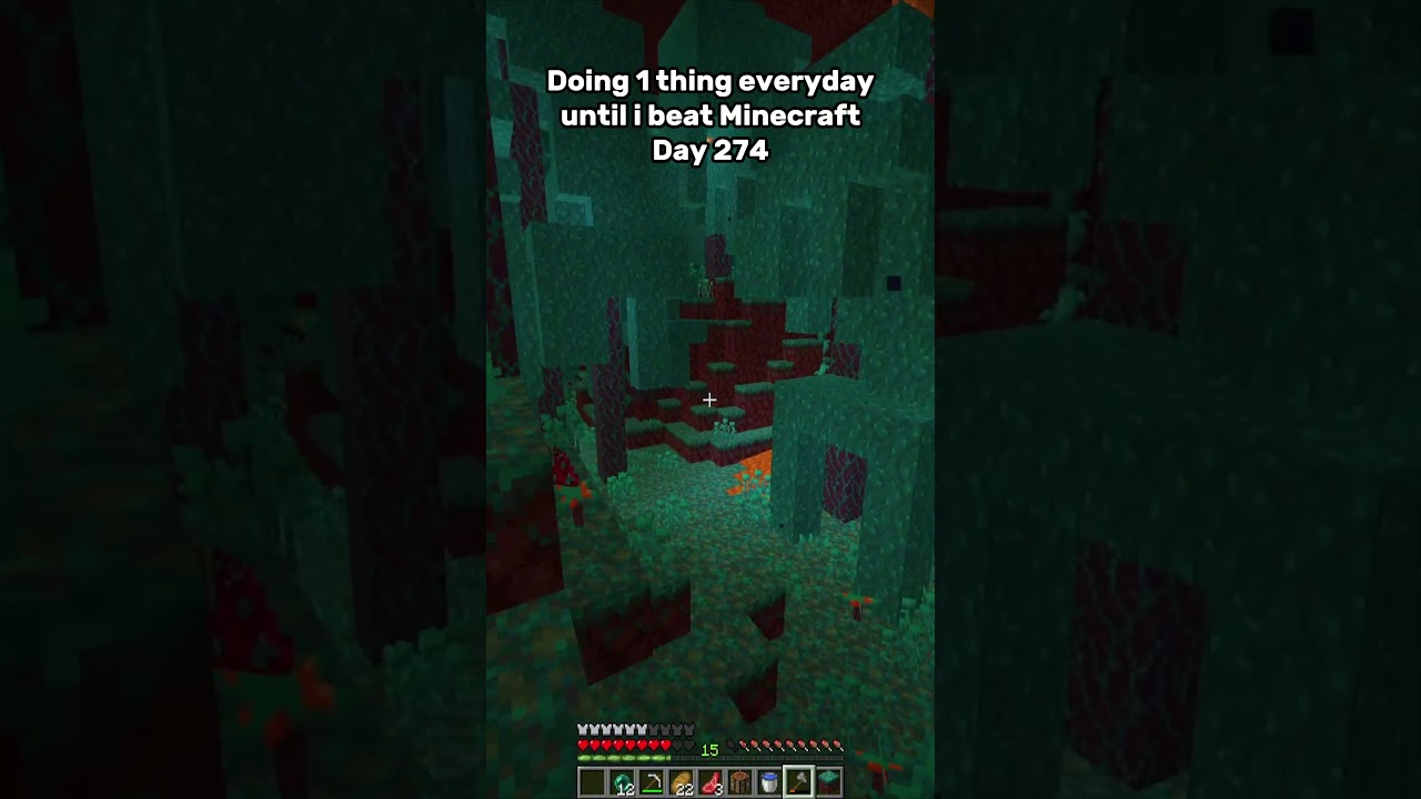 Day 274 Of Doing 1 Thing Everyday Until I Beat Minecraft