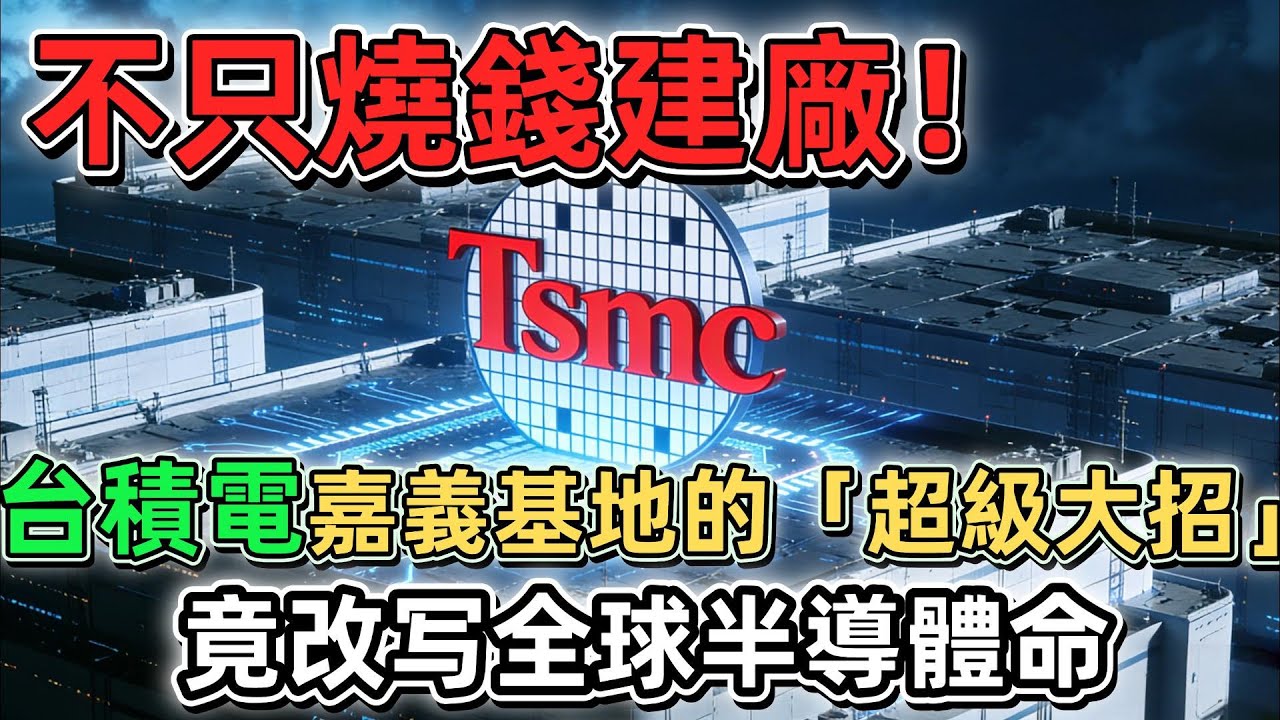 突破物理極限！台積電嘉義廠搞出「晶片摩天大樓」，竟要改写人類科技史？