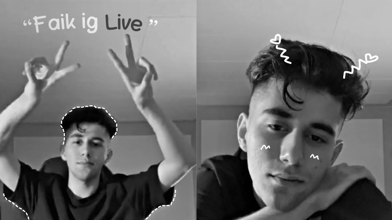 фаик в прямом эфире в инстаграме - Faik ig live