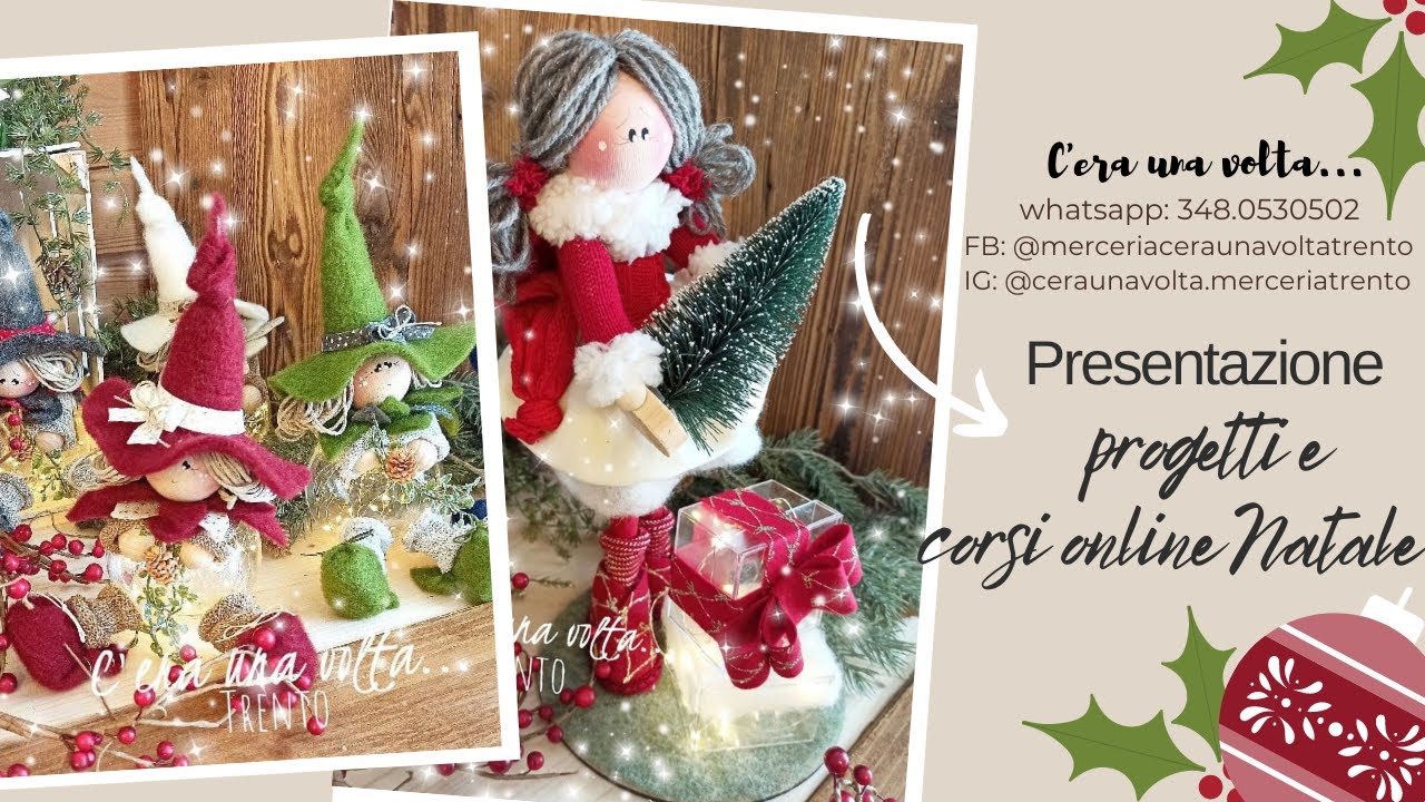 PRESENTAZIONE PROGETTI E CORSI ONLINE NATALE