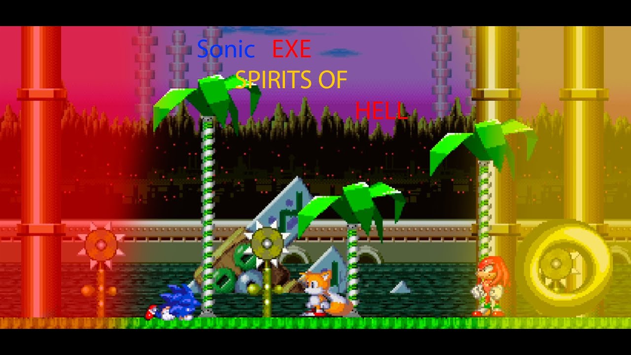 Sonic exe spirits of hell Tails and knuckles! Duo ending