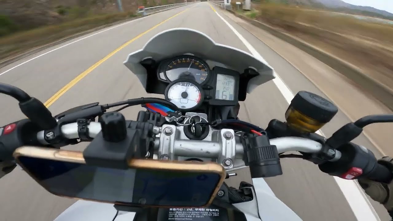 BMW F800R 2012 l 용담호 진용로 l 795 지방도