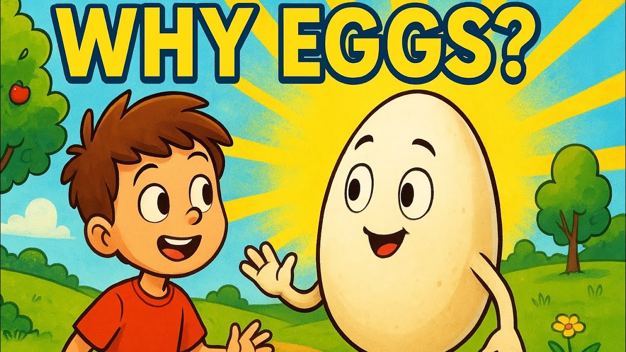 🌟 The Magical Egg Story | Why Eating Eggs Makes You Strong & Smart!