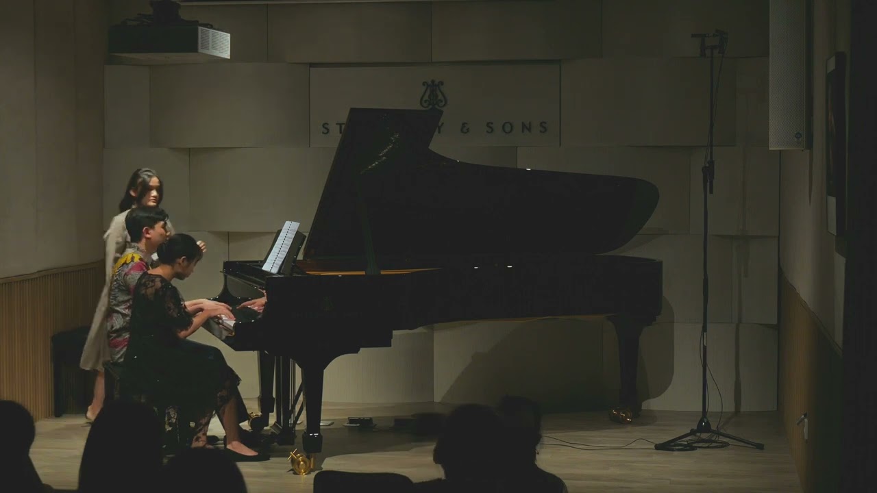 Rachmaninoff: Six Morceaux for Piano Duet, Op. 11 No. 6 - Slava (Gloria)