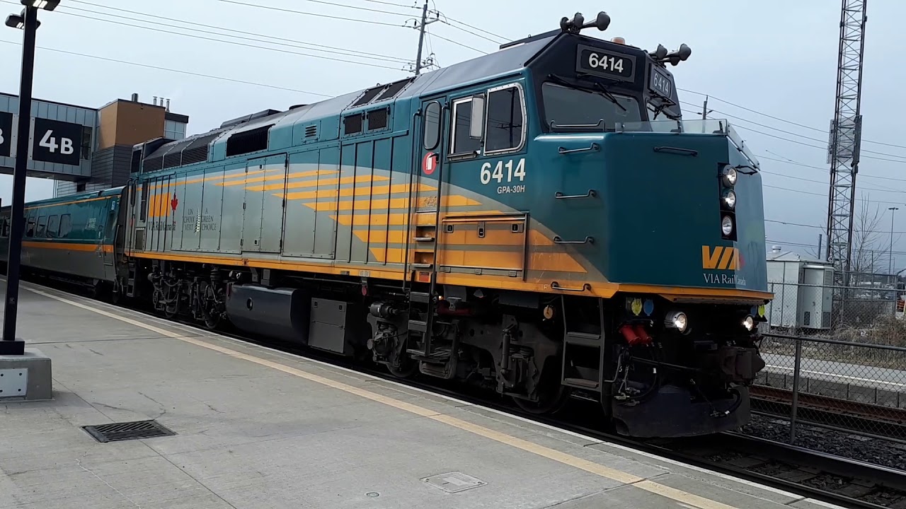 F40PH WRAP! ALMOST SISTERS! GO AND VIA AT OSHAWA! (MAR 12/18)
