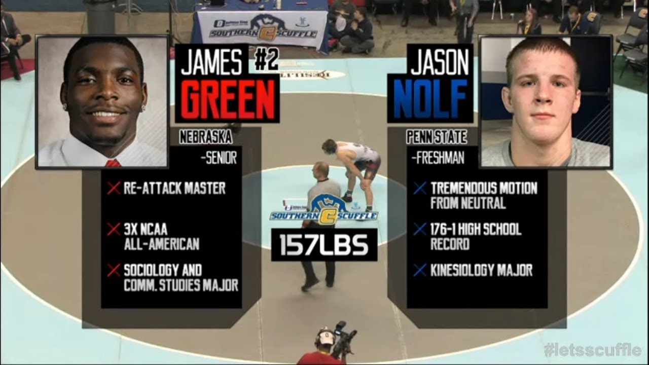 Southern Scuffle Throwback: James Green, Nebraska vs. Jason Nolf, Penn State